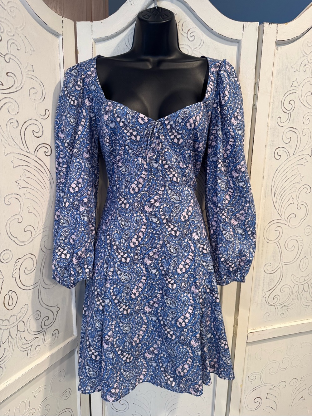 J. Crew Liberty® Bourton Bloom fabric Blue